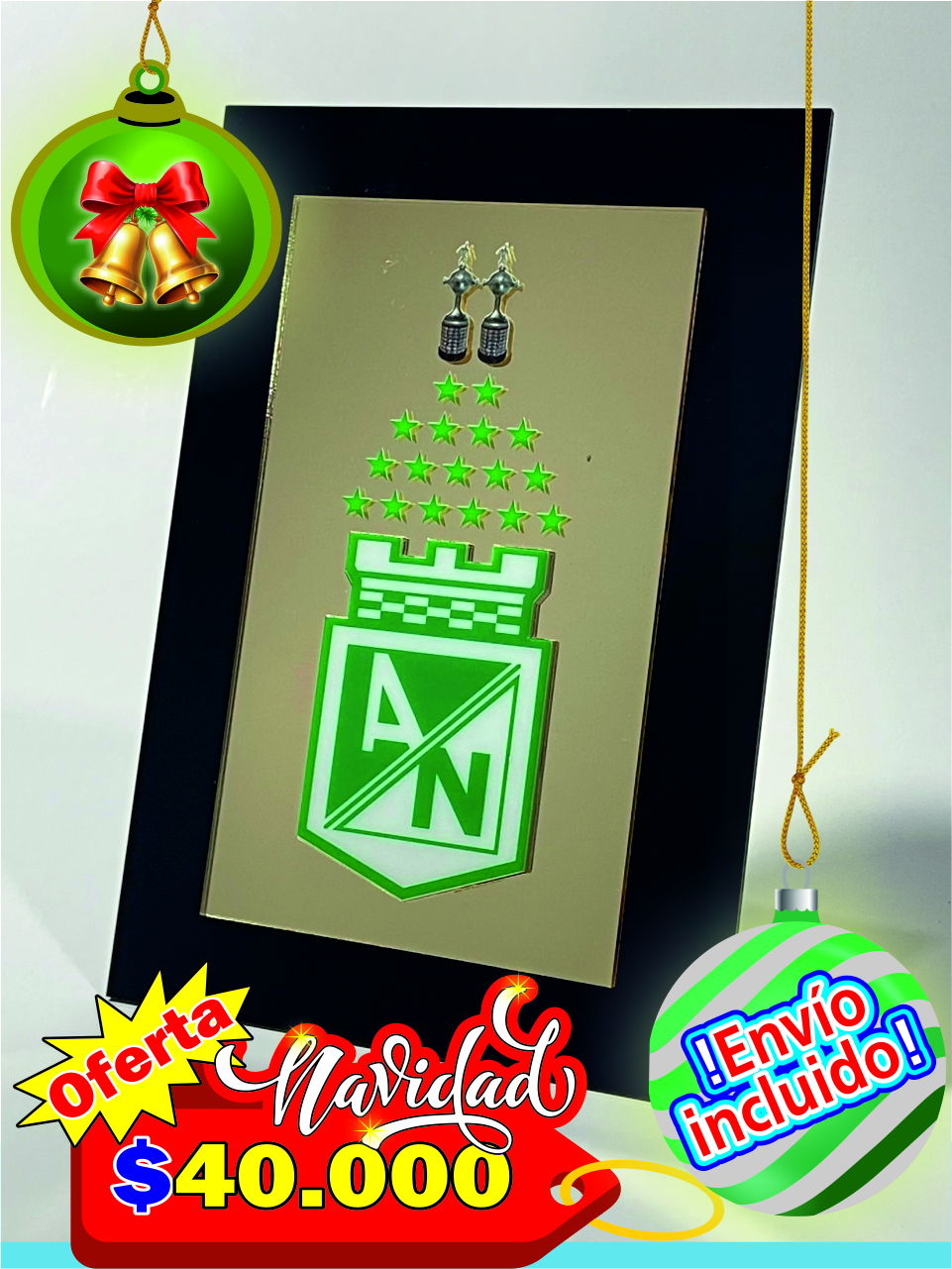 Cuadro de mesa de Atlético Nacional